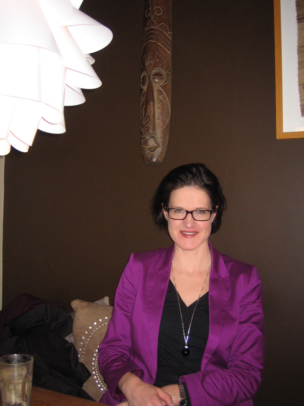 Anna Kinberg Batra på Socker & Salt i Saltsjöqvarn