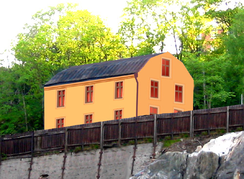 Finnboda chefsbostad - hur den skulle kunna se ut efter en renovering