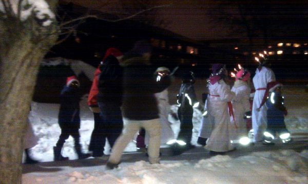 Henriksdalsbergets Lucia 2010 - Barn och föräldrar