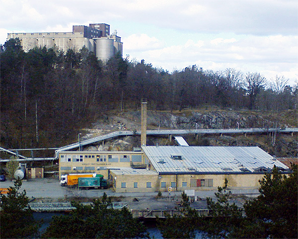 v. holst pastillfabrik på kvarnholmen, södra kajen