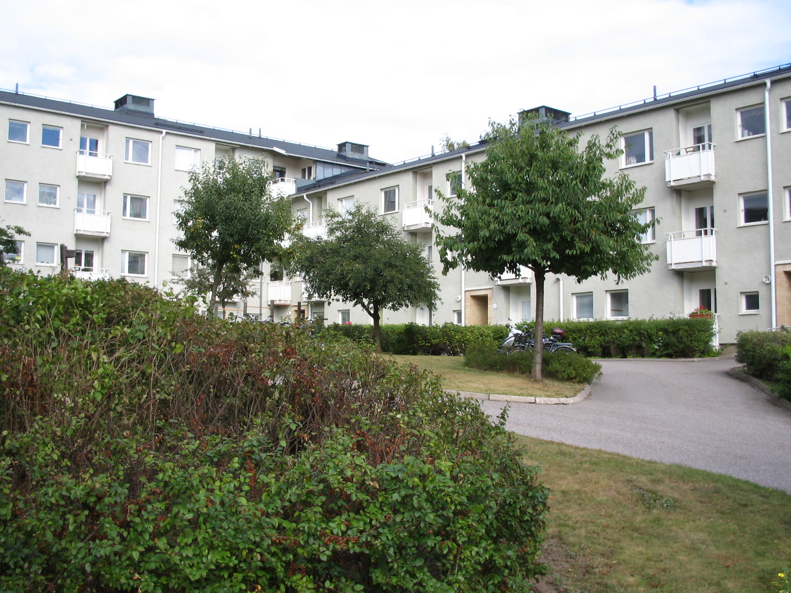 Innergården på Finnberget