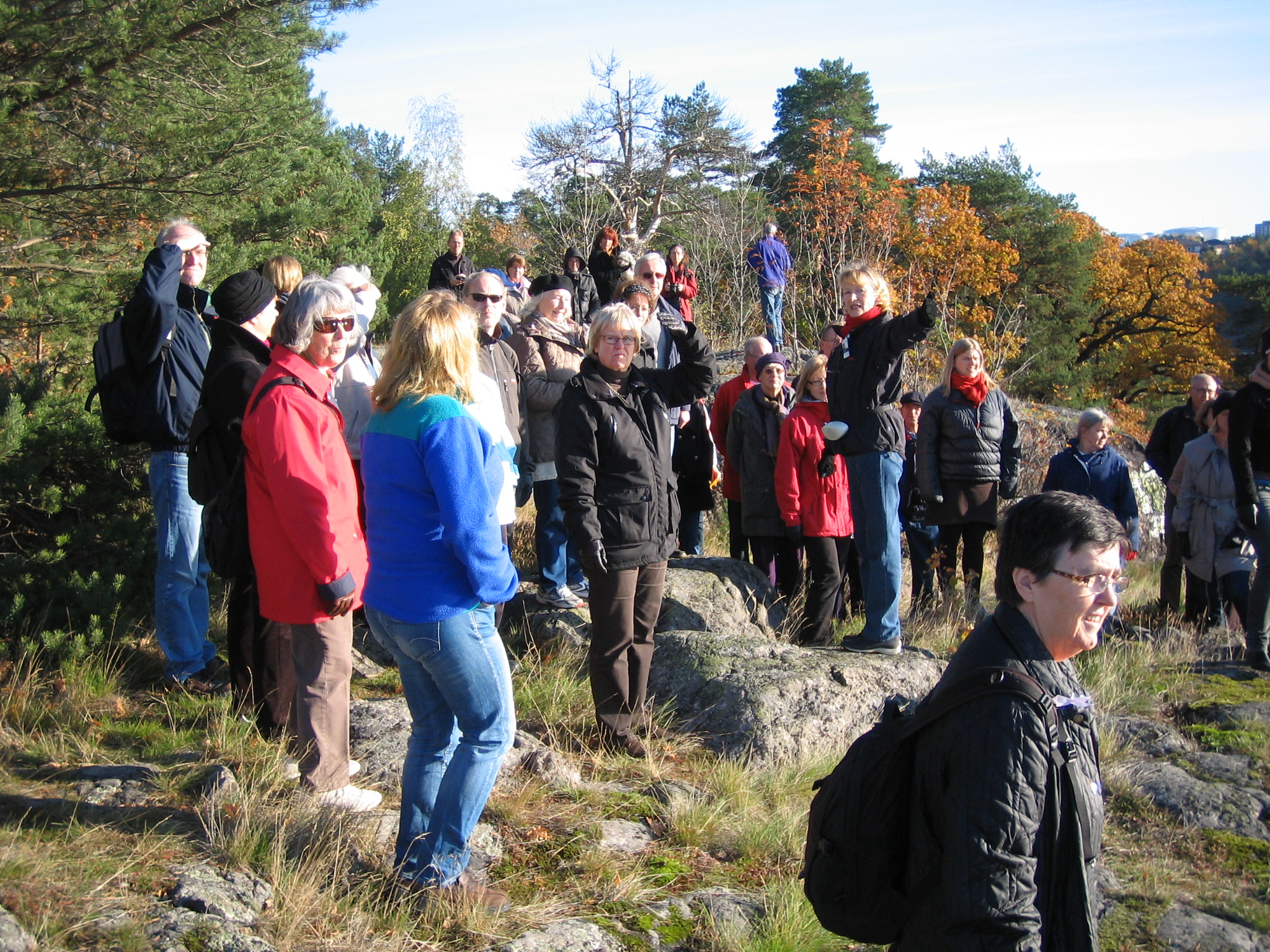 Vandring på Kvarnholmen i Nacka 2008