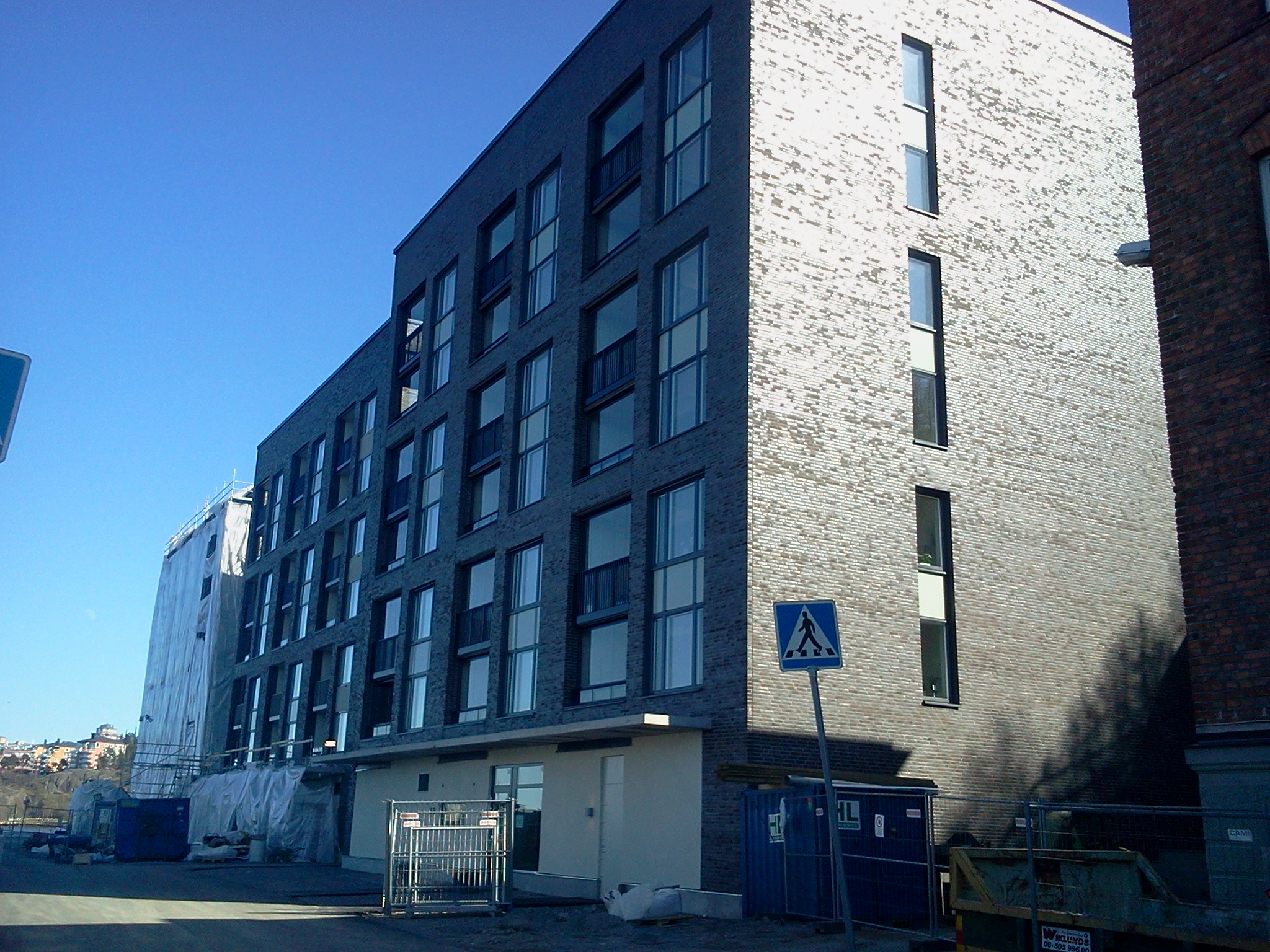 Kajhusen på Kvarnholmens norra kaj