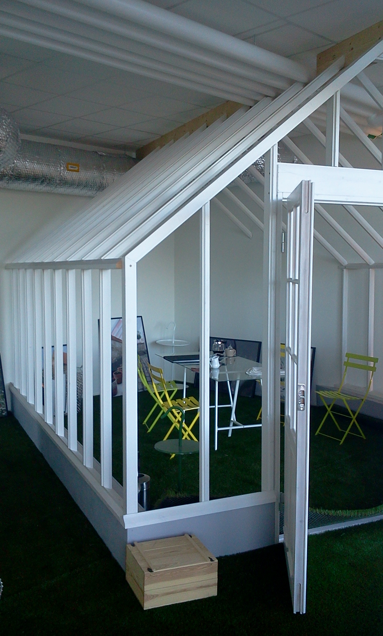 Kvarnholmen, Nacka: Växthus från Sweden Green House