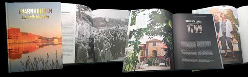 Boken "Kvarnholmen en unik historia"