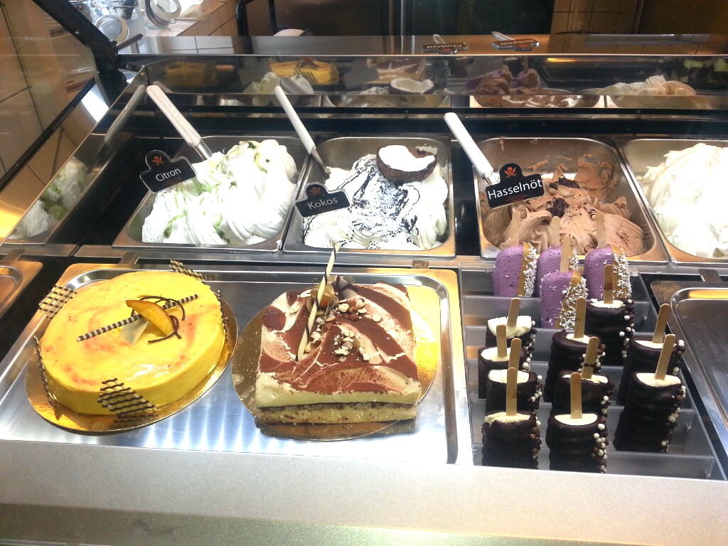 Glassdisken på SNÖ på Kvarnholmen i Nacka