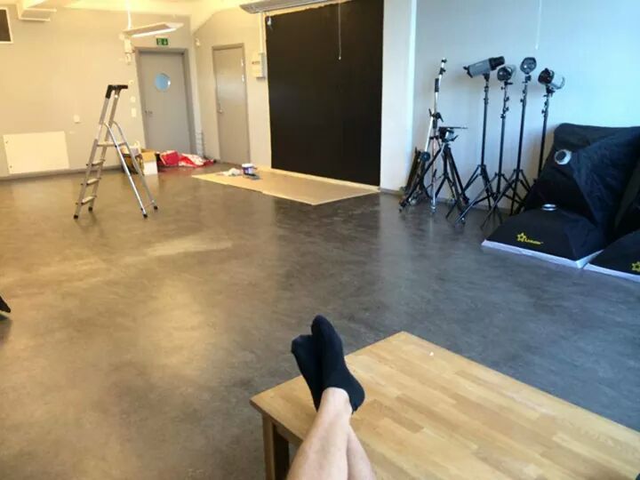Fotostudio har öppnat i tidigare makaronifabriken på Kvarnholmen