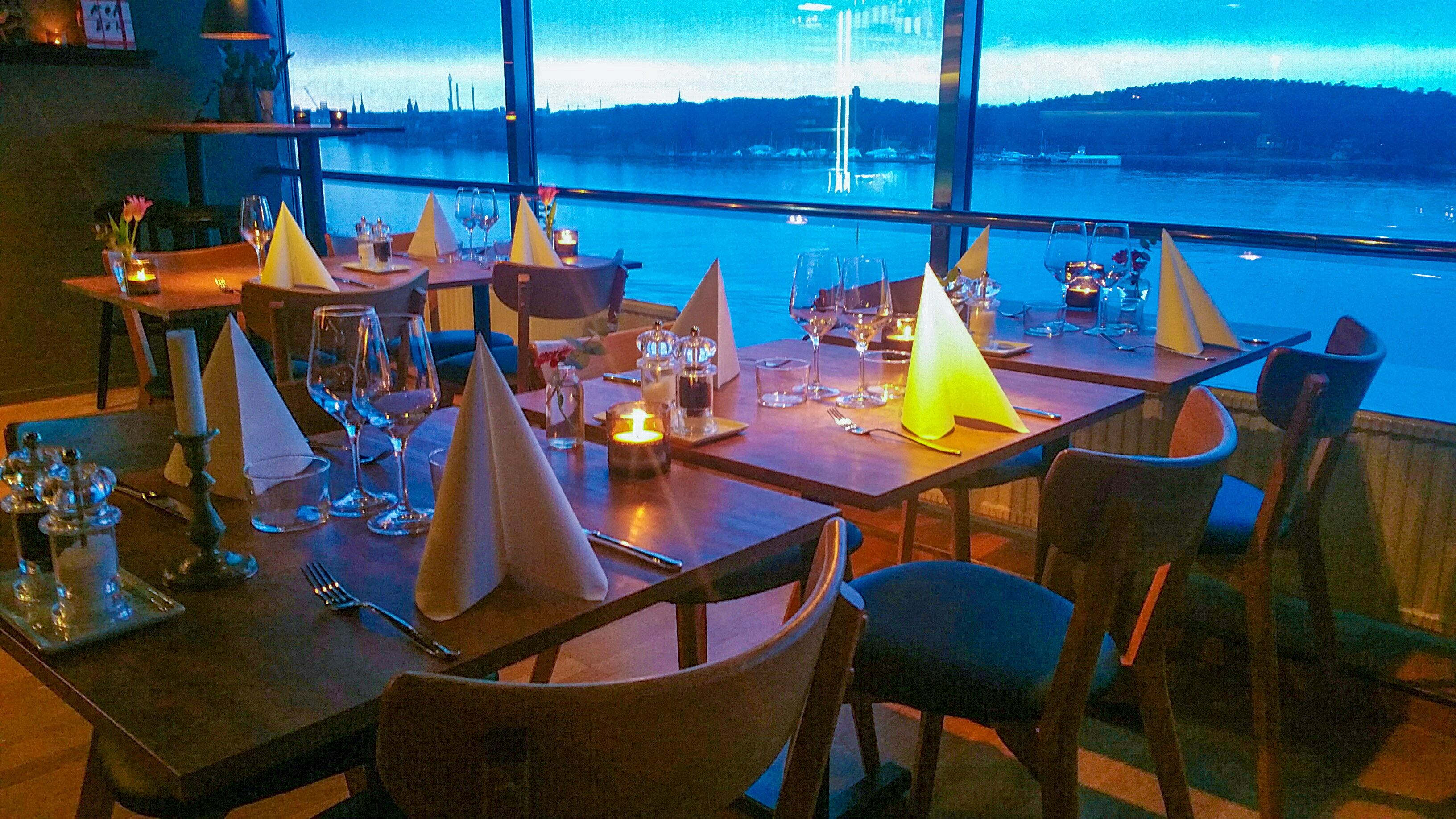 Restaurangen Mat&Vy på Kvarnholmen i Nacka