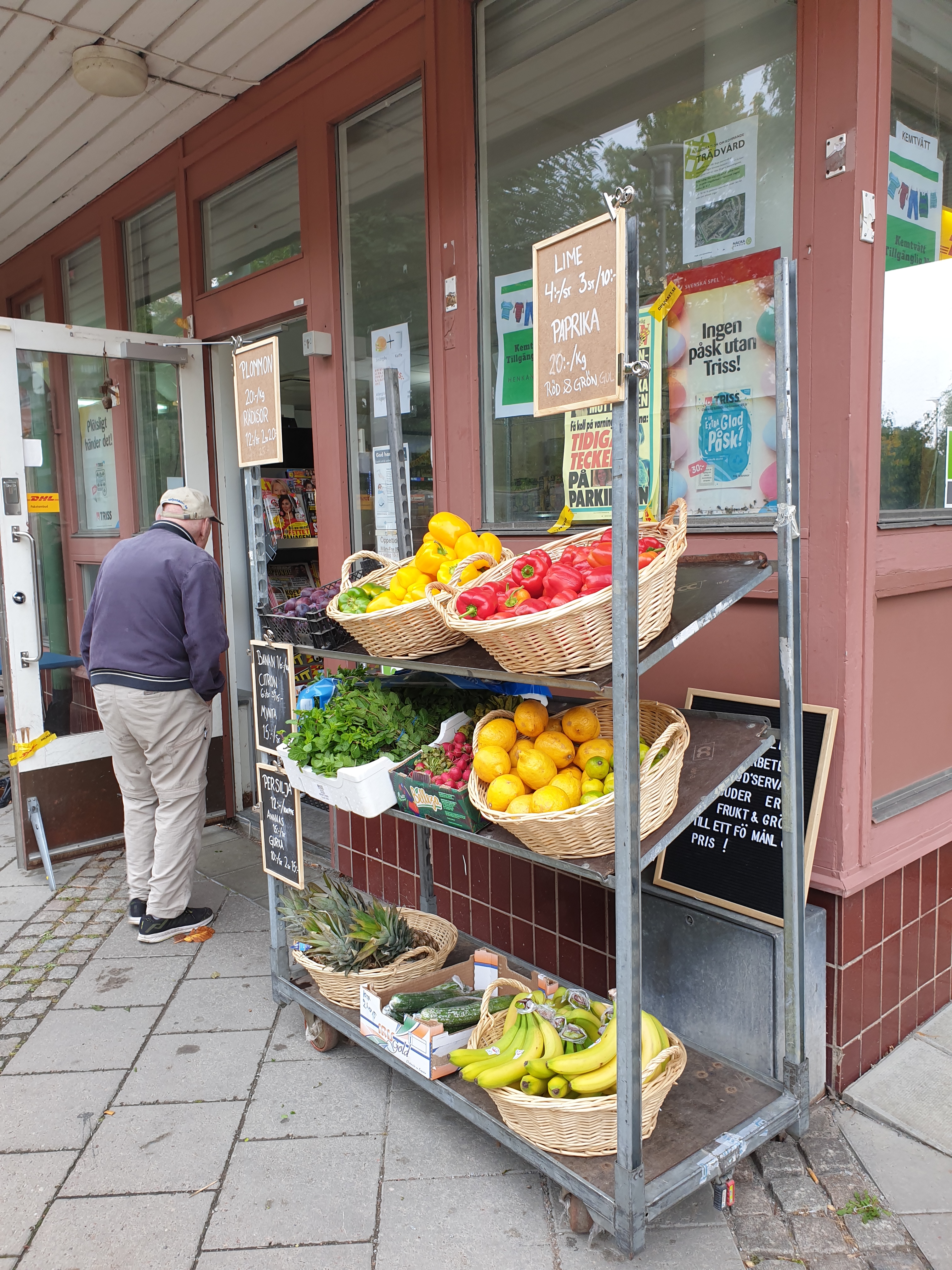 Frukt och grönsaker på Henkans livs