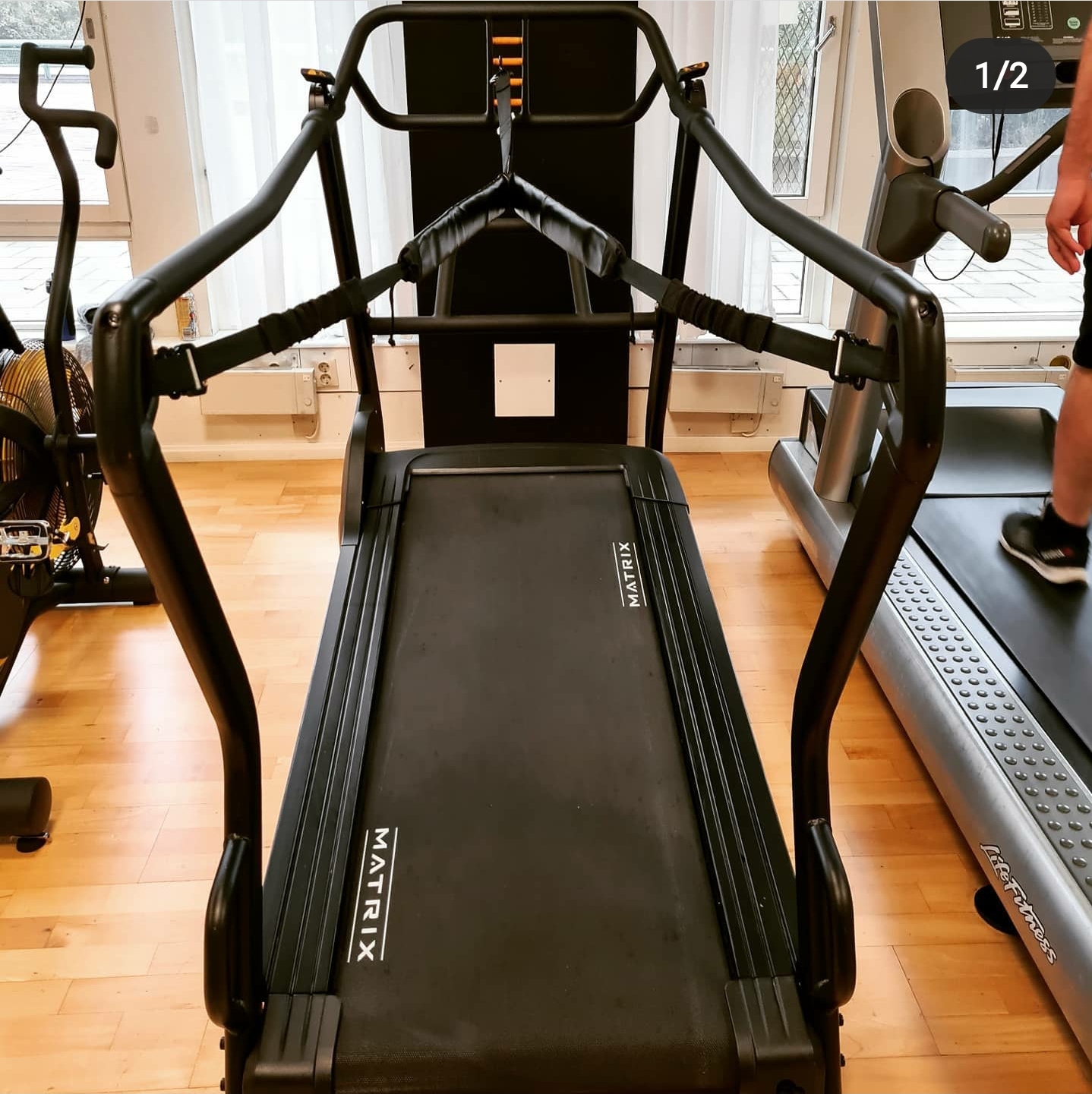 Ny Matrix X Drive träningsmaskin på Danviks Hälsoforum