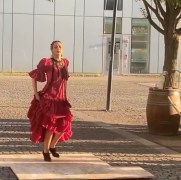 Flamenco dans & musik på Marina Tapas i Henriksdalshamnen