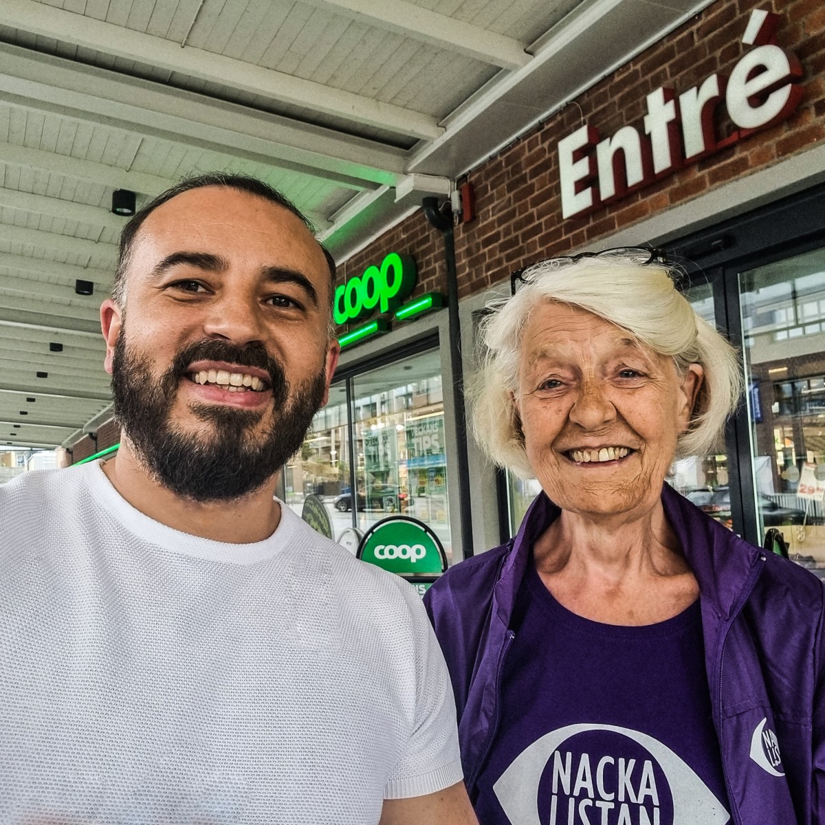 Konstantin Irina (Saltsjöqvarn) och Malena Engström (Finnberget)