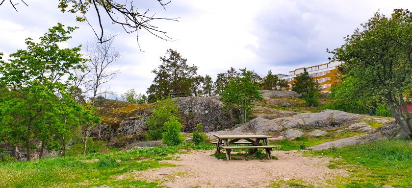 Hundrastgård på Henriksdalsringen