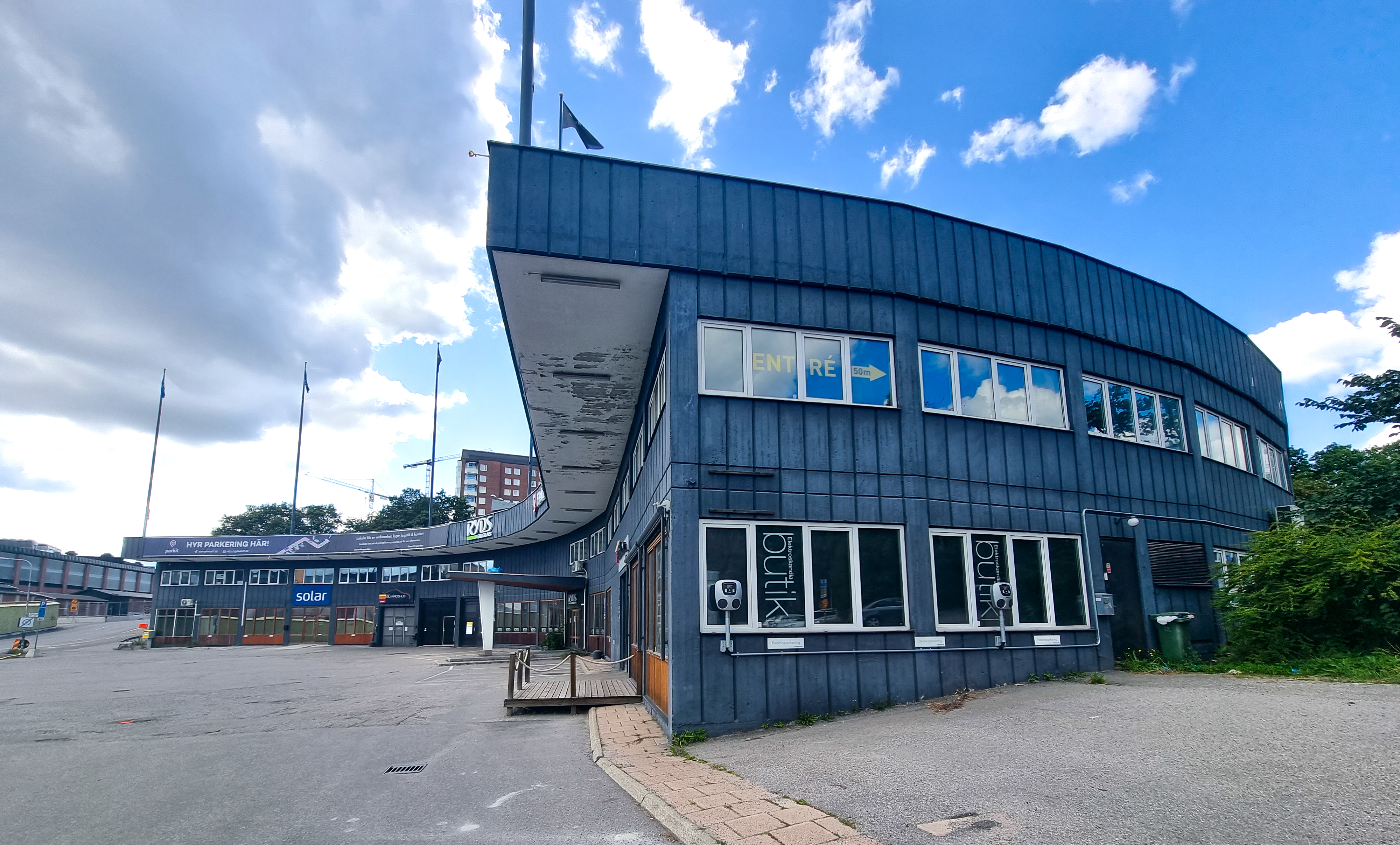 Runda garaget i Alphyddan