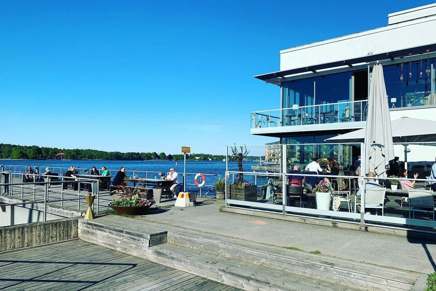 Docklands restaurang i Finnboda, Nacka