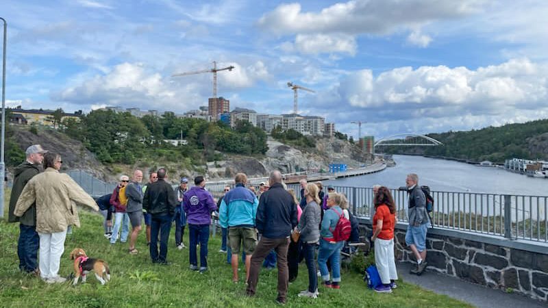 Stadsvandring från Kvarnholmen till Henriksdal