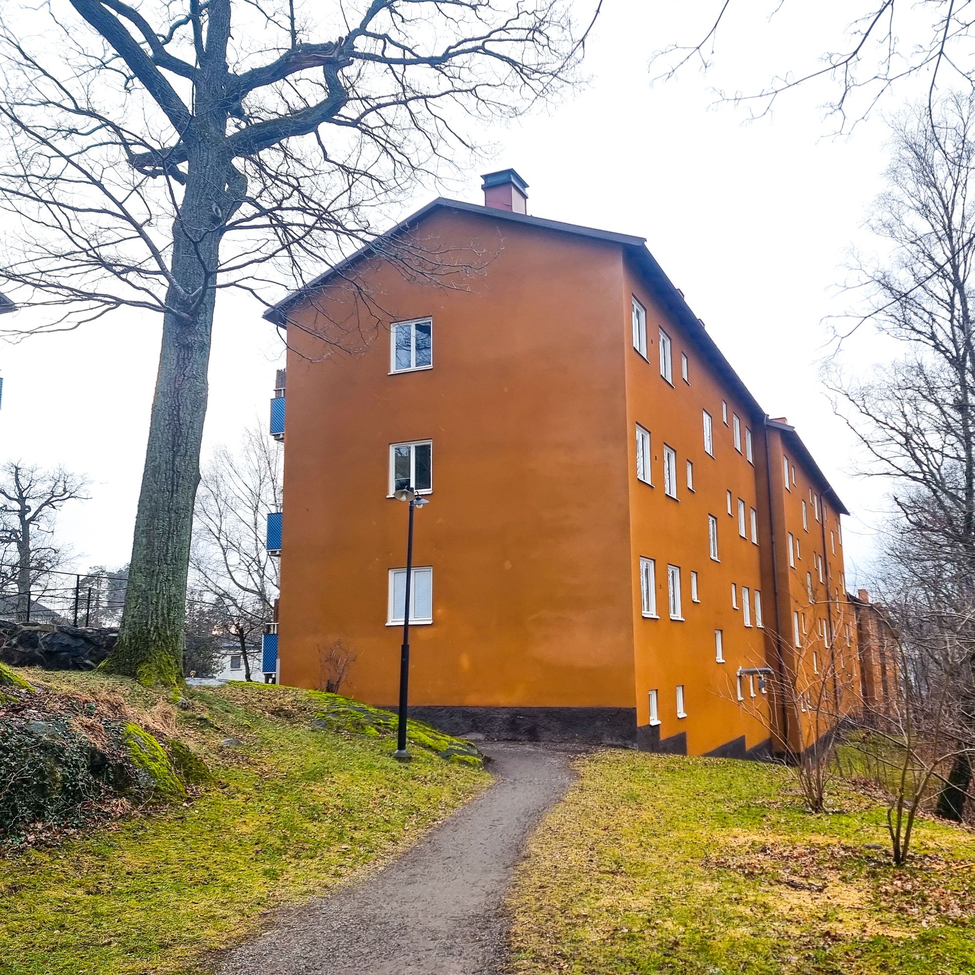Funkishus på Ugglevägen i Saltängen