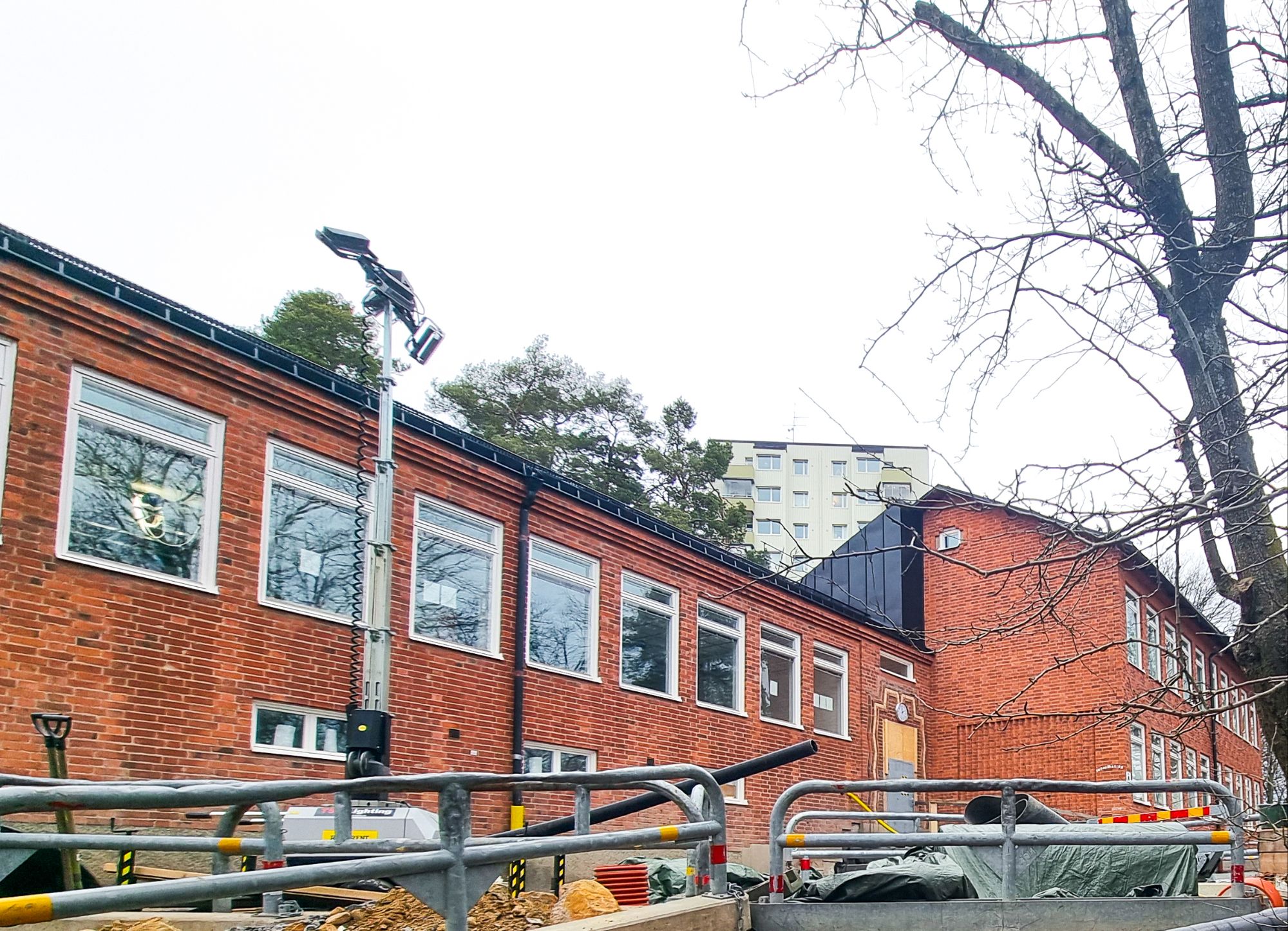 Sickla skola renoveras