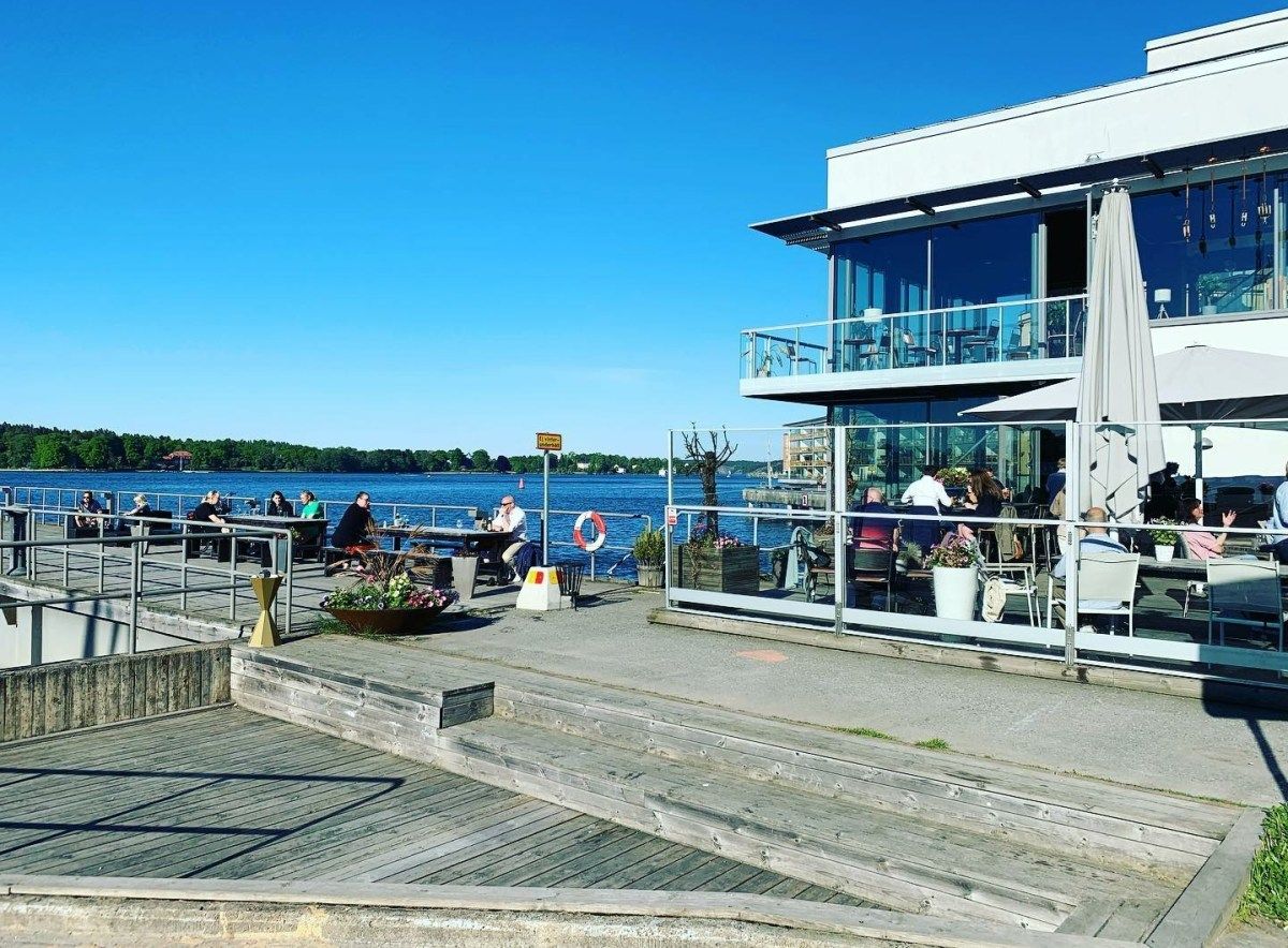 Kaj och brygga på Finnboda kaj
