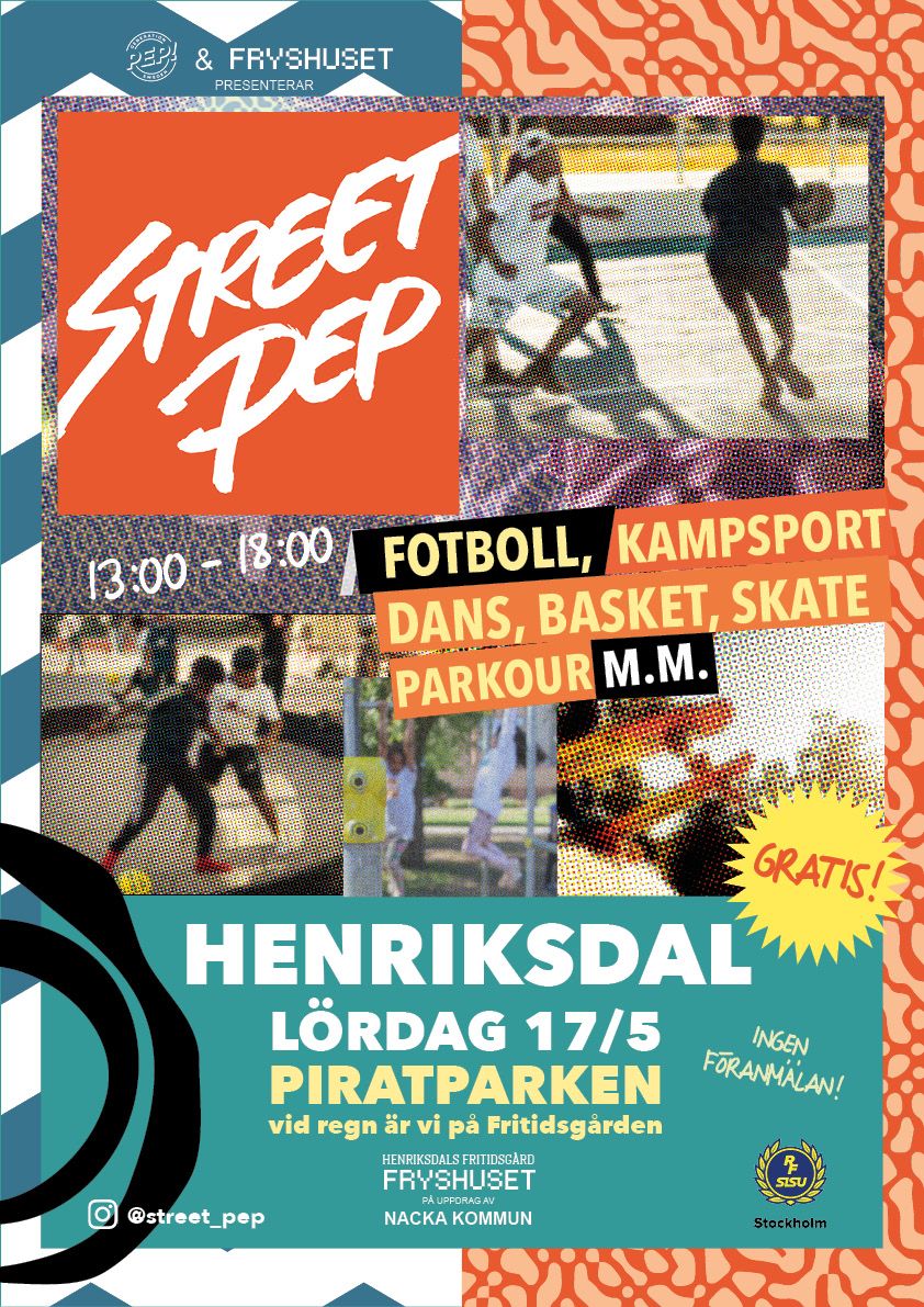 Street pep på Henriksdals fritidsgård