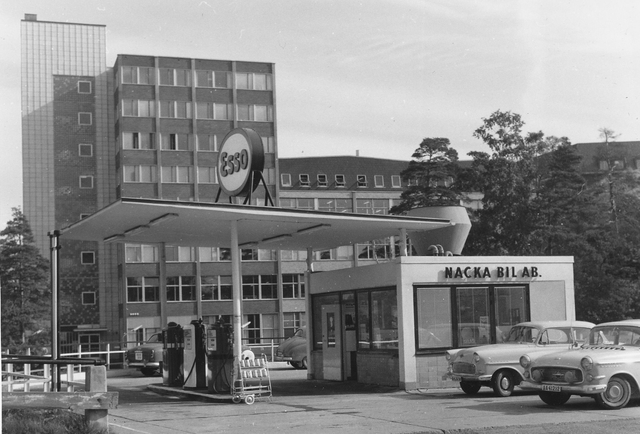 Bensinmack i Finntorp