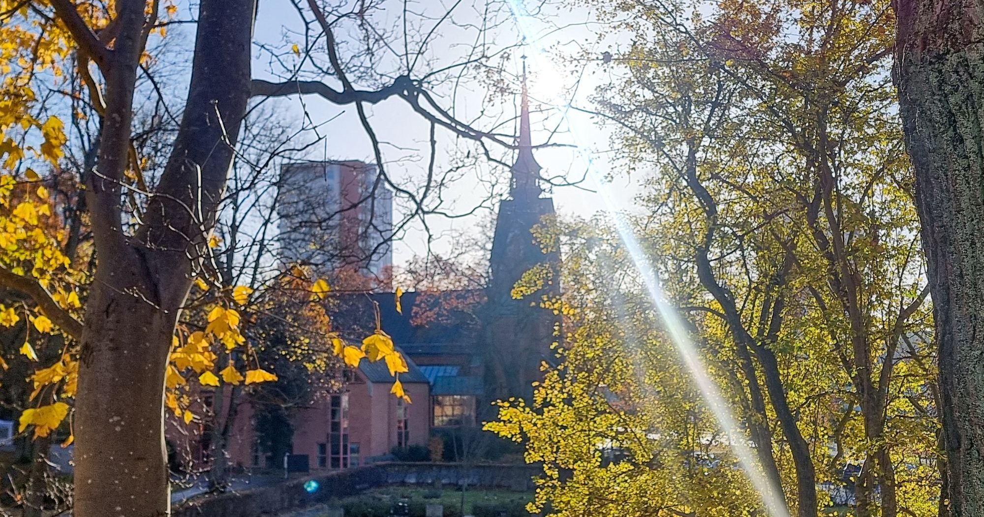 Höstens pilgrimsvandring från Älta till Nacka kyrka i Finntorp