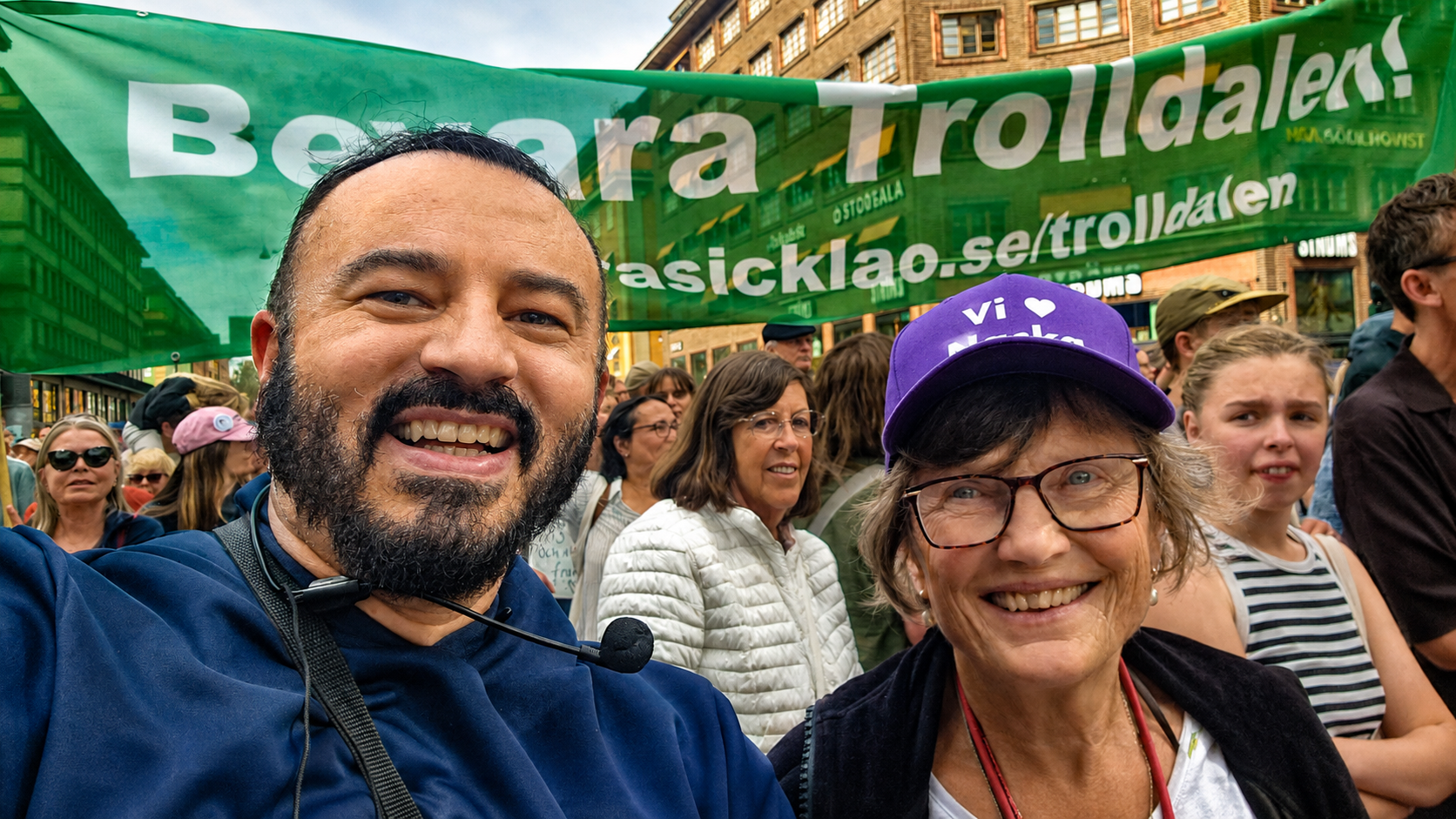 Stor uppslutning för Trolldalen på Stora Klimatdemonstrationen